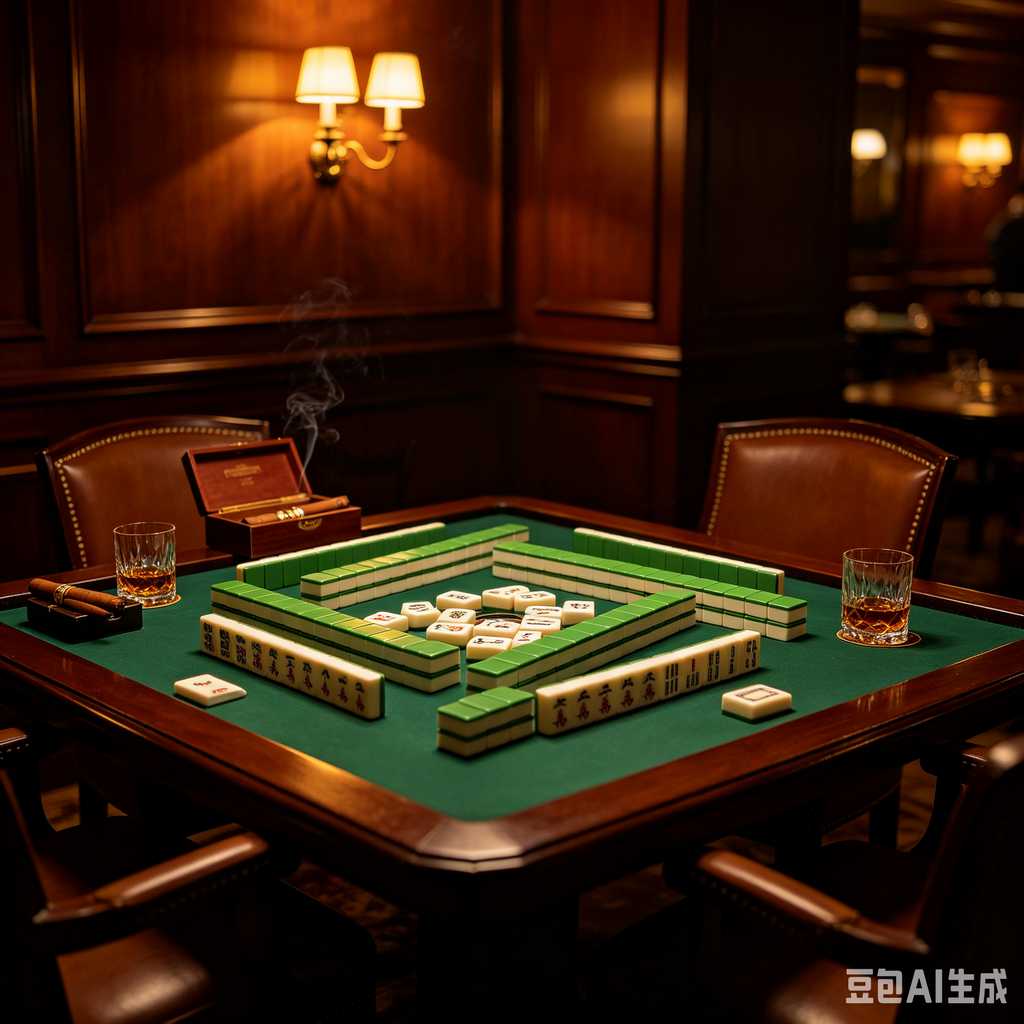 adult senior mahjong game set