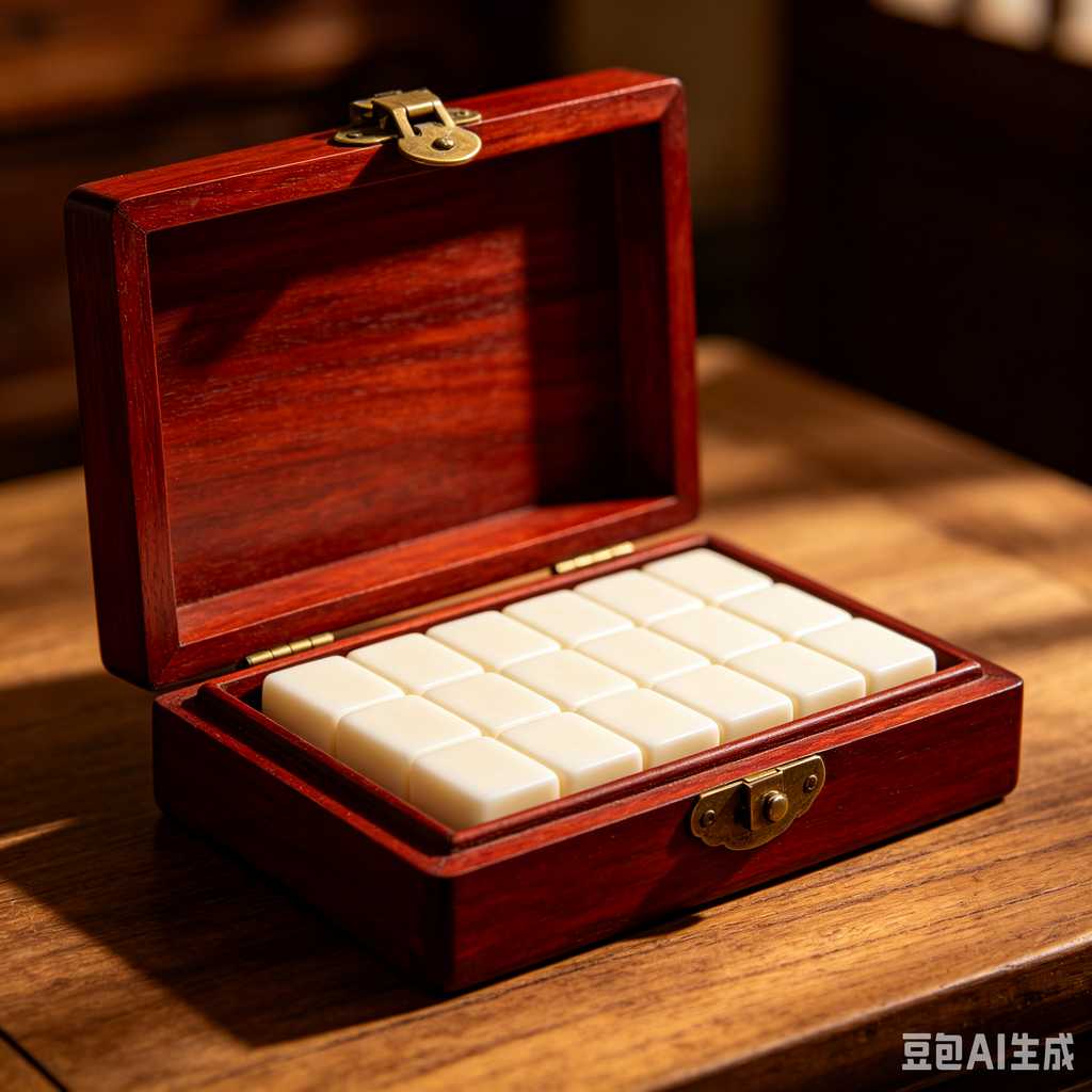 acrylic mahjong set
