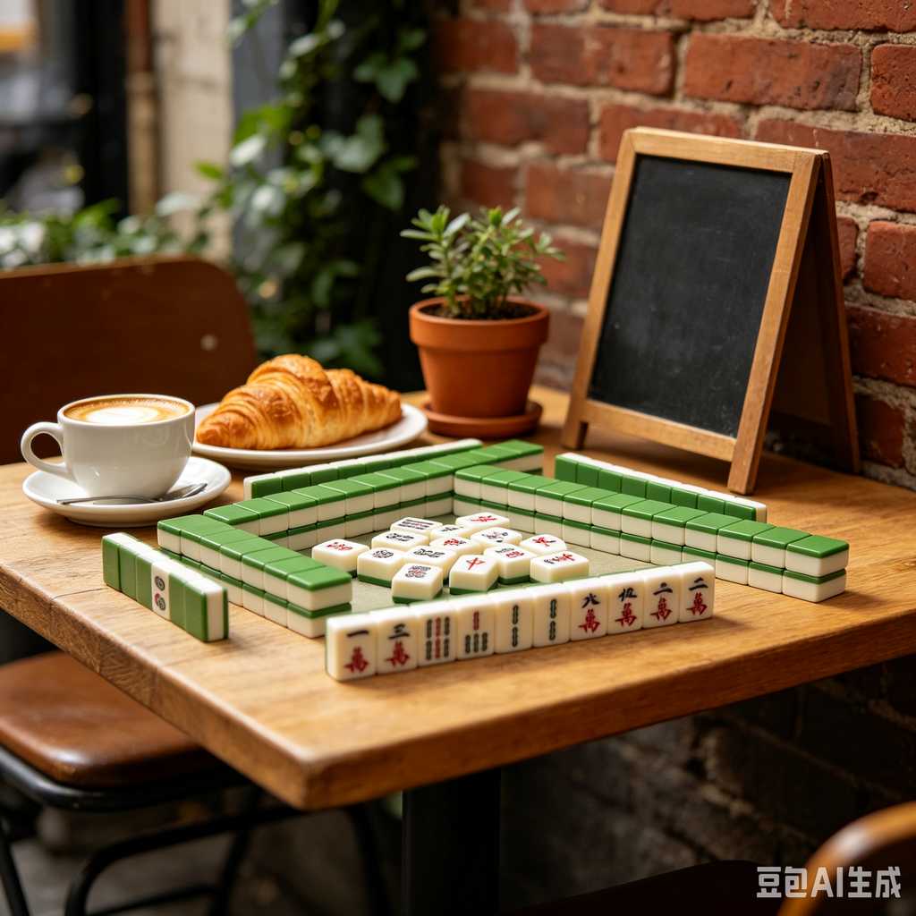 holiday gift mahjong set