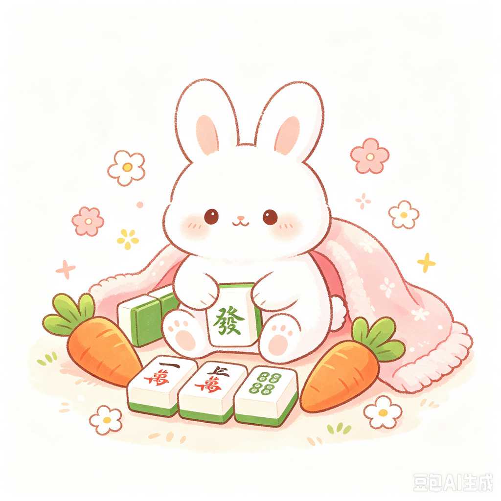 small portable mahjong set